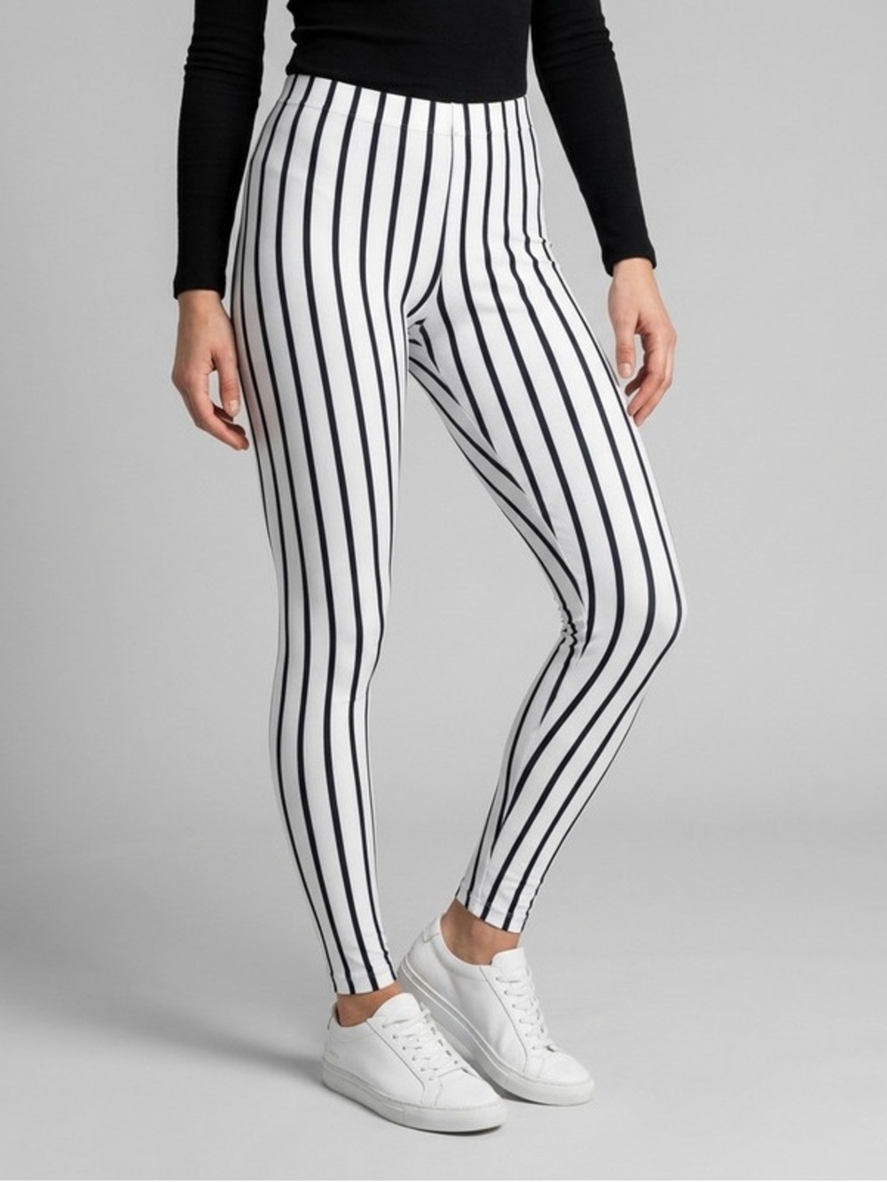 Forever 21 Beetlejuice White Stripes Pants